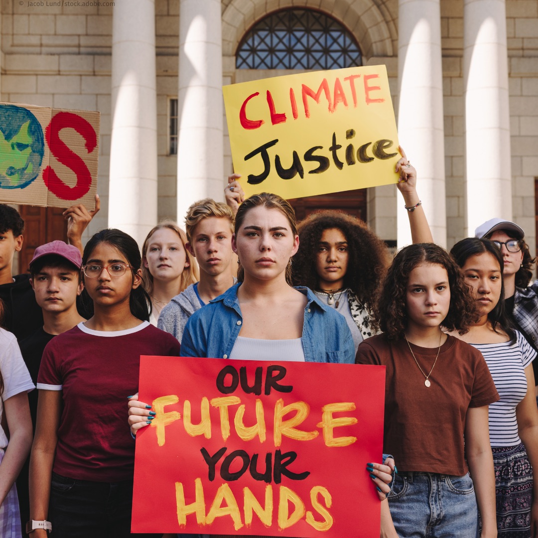 Zur Themenseite Klimagerechtigkeit