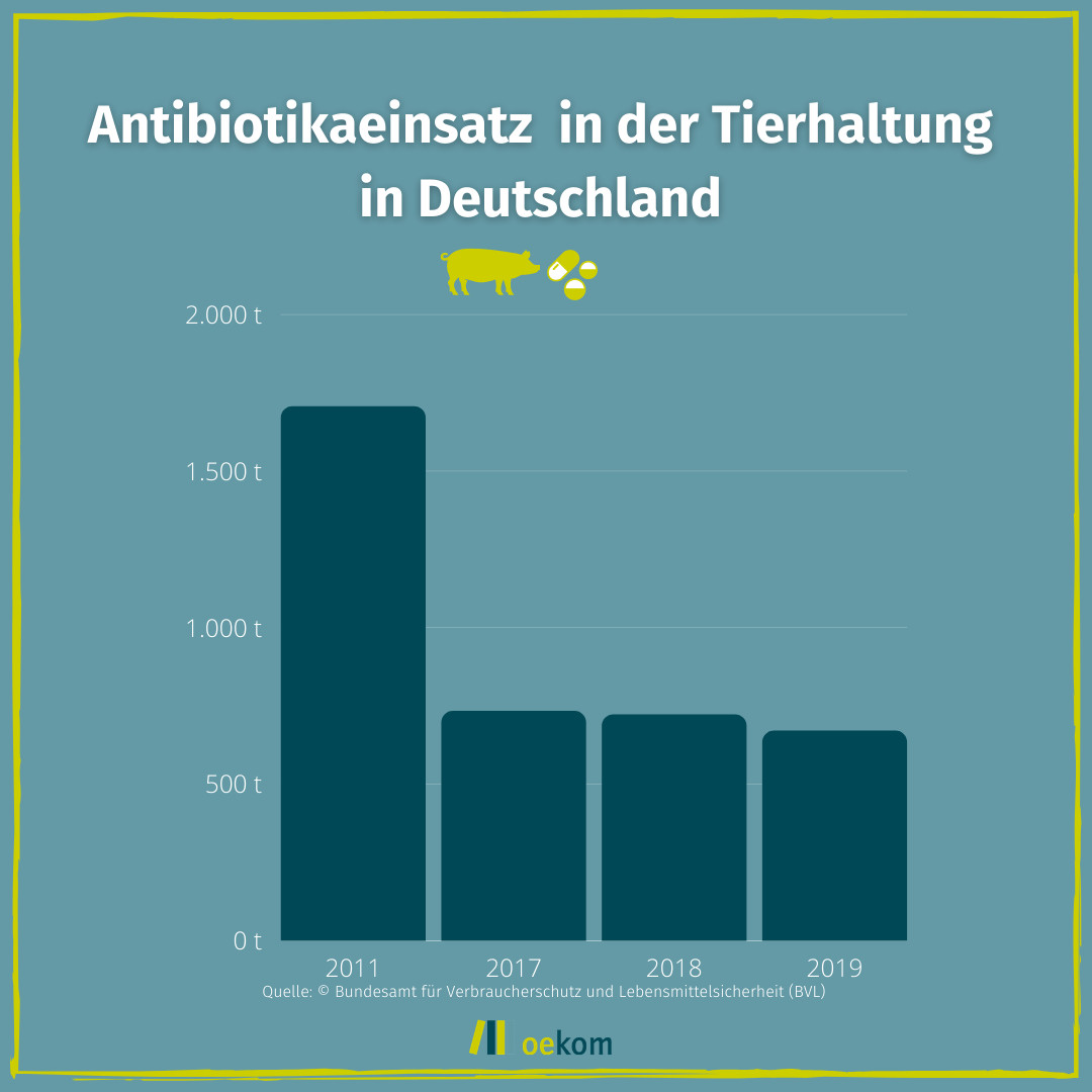 Statistik Antibiotikaeinsatz in Deutschland